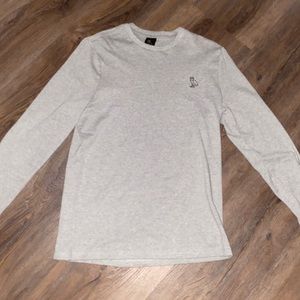 October’s Very Own Gray Long Sleeve Shirt